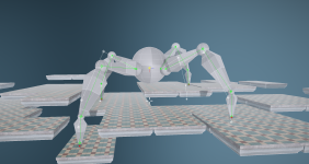 Inverse Kinematics using FABRIK